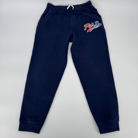 Polo Ralph Lauren Kids Sweatpants L (14-16) Blue Joggers Athletic Apparel - Picture 1 of 5